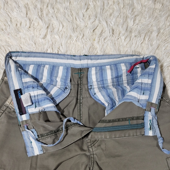 Fifty Five DSL [55DSL] Mens Rare Cargo Shorts Size 32 - Picture 6 of 16